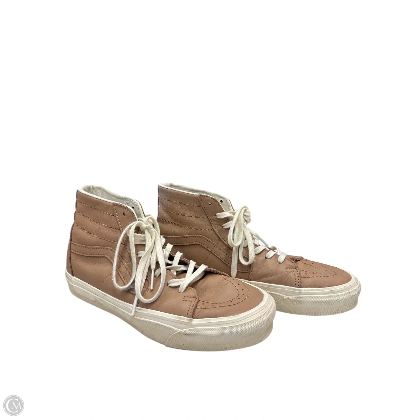 Shoes Sneakers By Vans In Brown, Size: 8