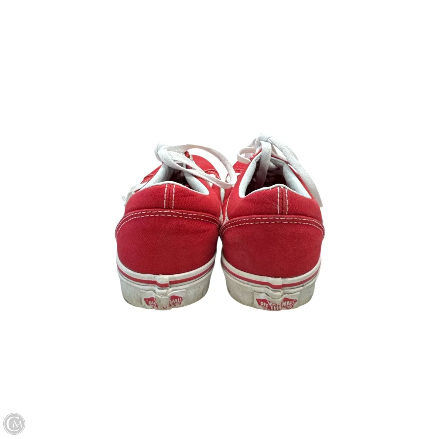 Shoes Sneakers By Vans In Red, Size: 7