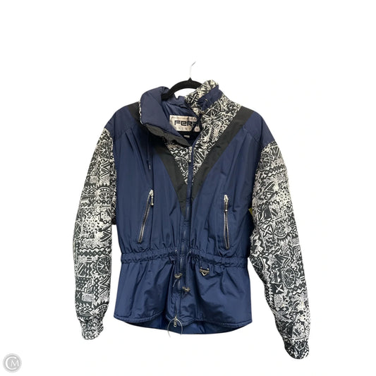 Coat Puffer & Quilted By Cmc In Blue, Size: L