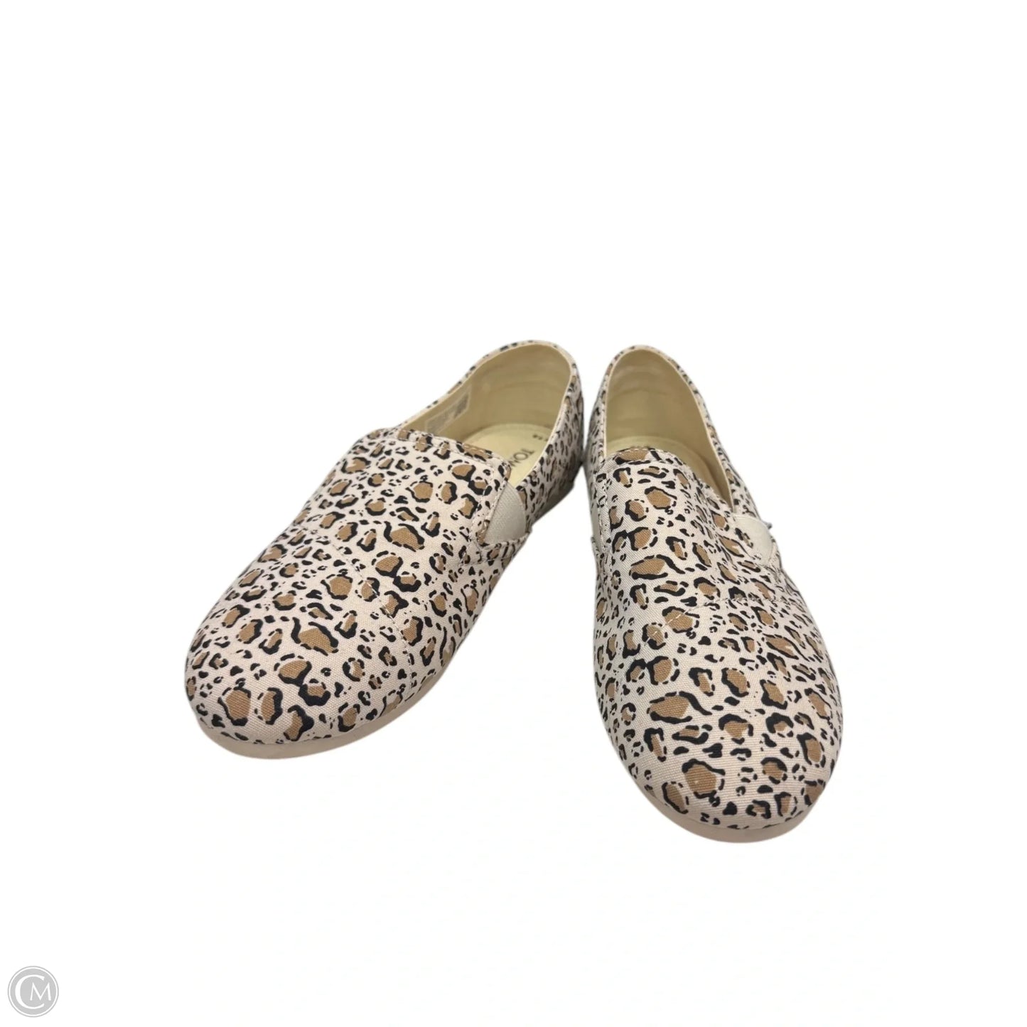 Shoes Flats By Toms In Animal Print, Size: 7.5