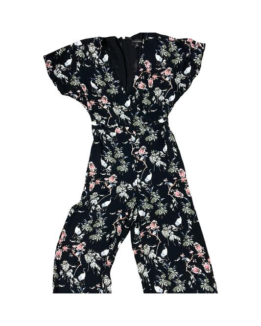 Jumpsuit By Banana Republic In Black, Size:2