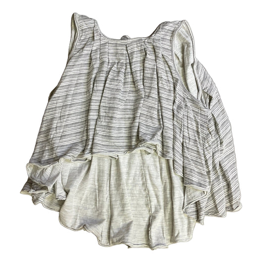 Top Sleeveless By Free People In Black & White, Size:Sp
