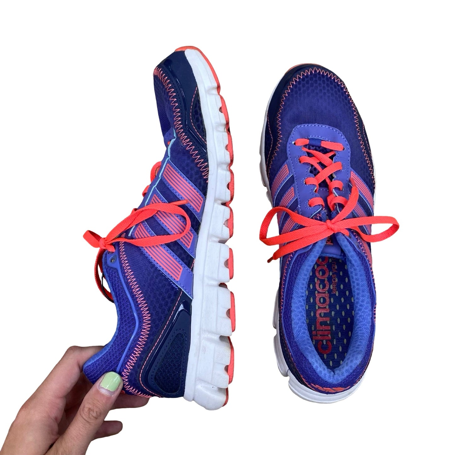 Shoes Athletic By Adidas In Pink & Purple, Size:8.5