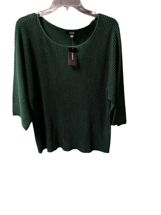 Sweater By Alfani In Green, Size: Xl