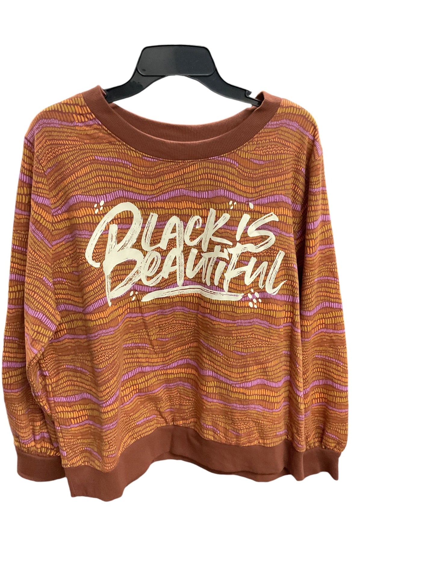 Sweatshirt Crewneck By Target In Brown, Size: Xxl