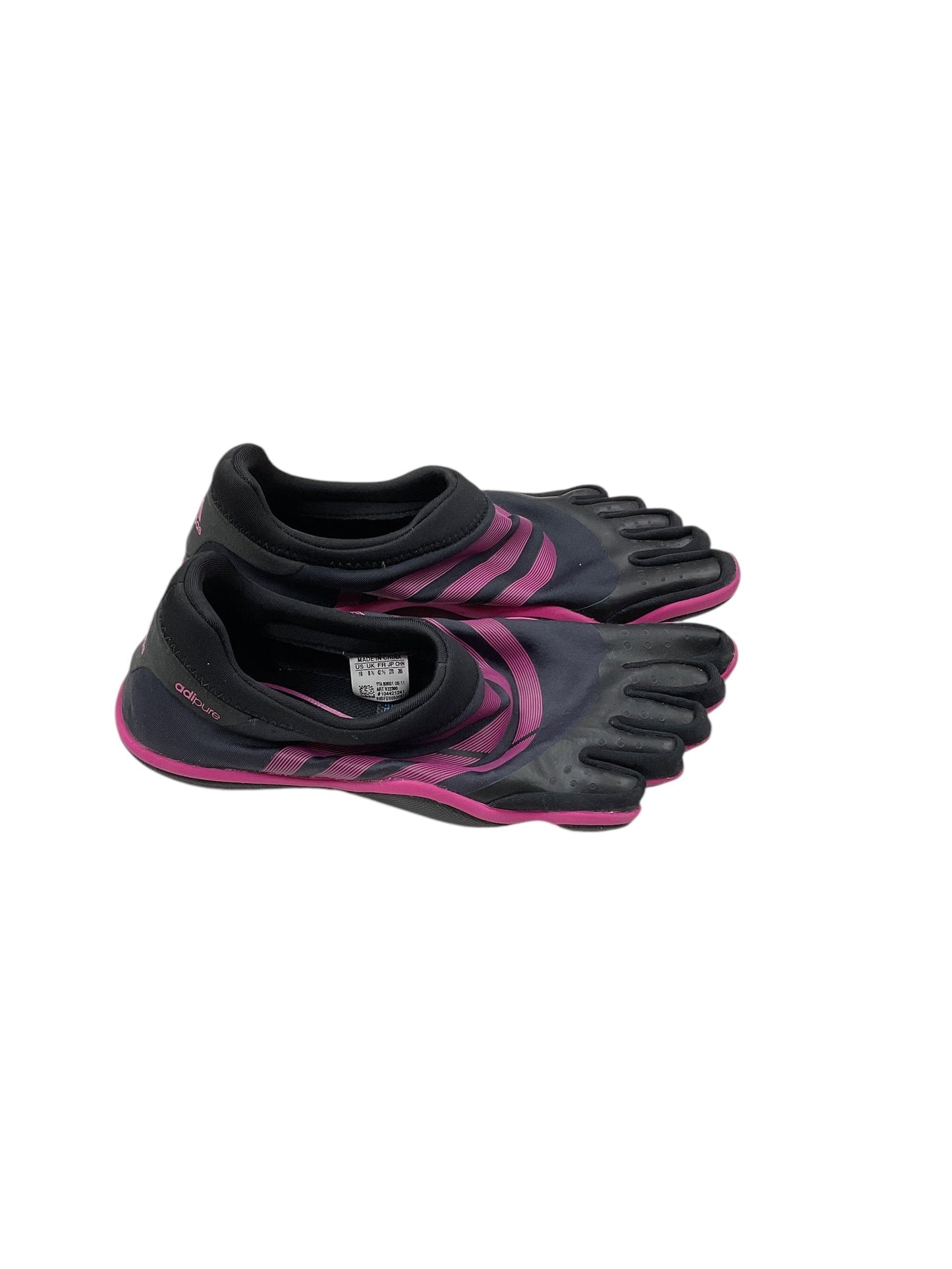 Shoes Athletic By Adidas In Black & Pink, Size: 10