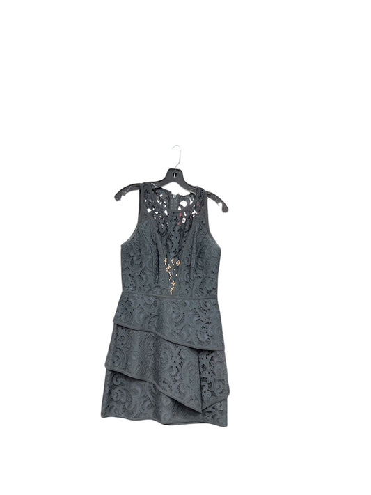 Dress Party Short By Bcbgmaxazria In Black & Blue, Size: 8