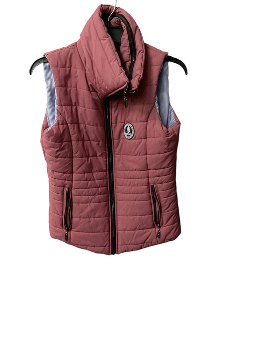 Vest Puffer & Quilted By Cato In Pink, Size: L