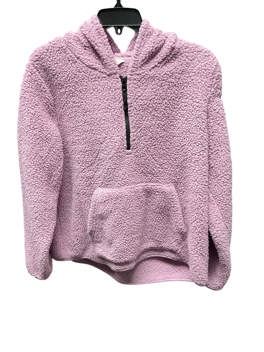 Sweatshirt Collar By Dsg Outerwear In Purple, Size: L