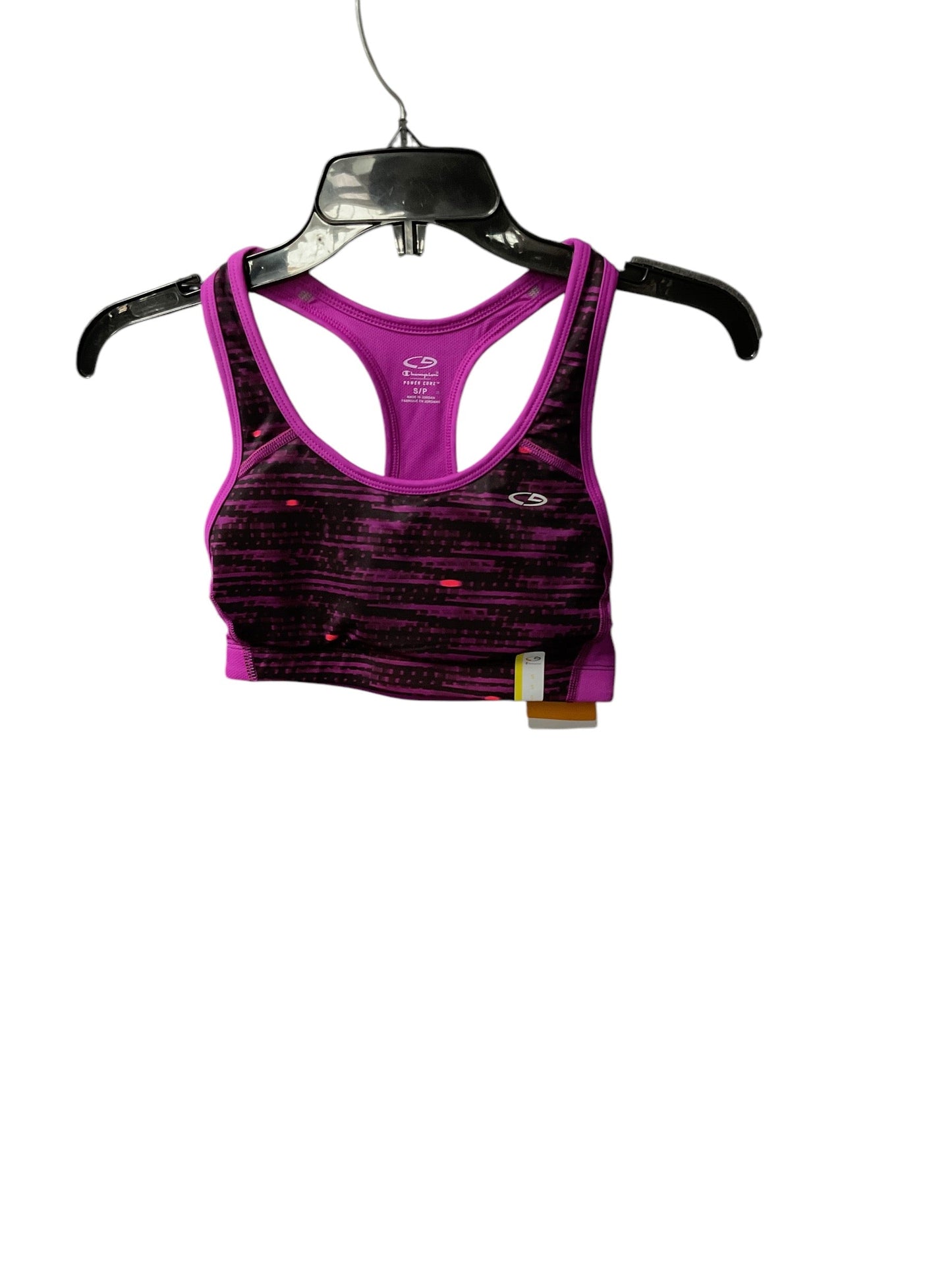 Athletic Bra By Champion In Purple, Size: S