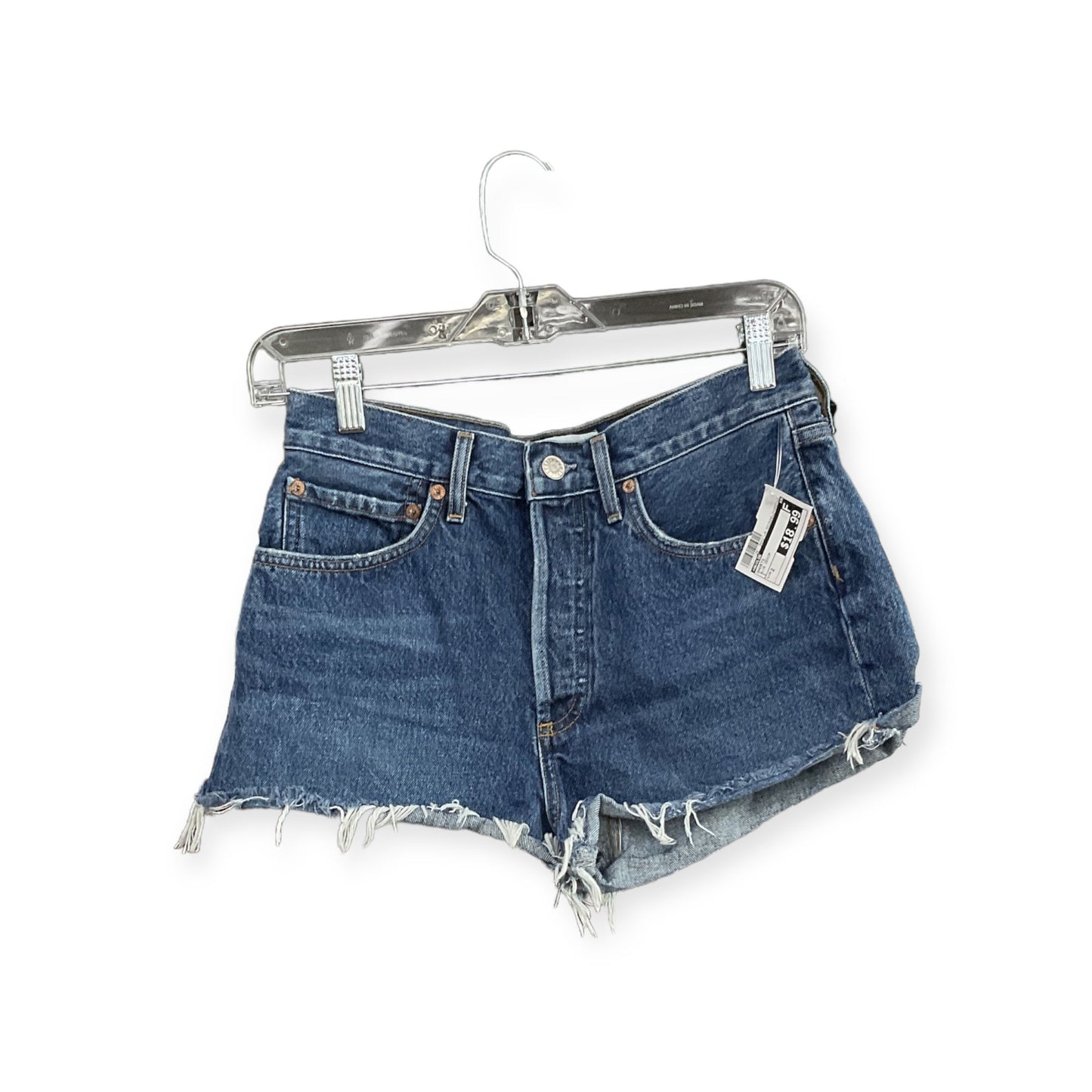 Blue Denim Shorts Agolde, Size 2