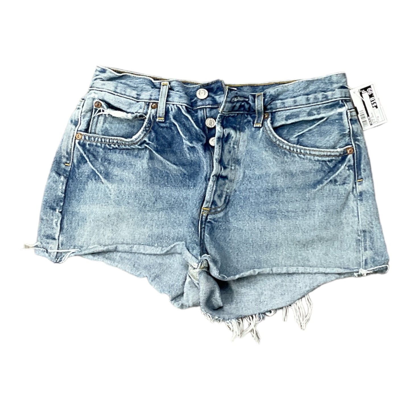 Blue Denim Shorts Agolde, Size 2