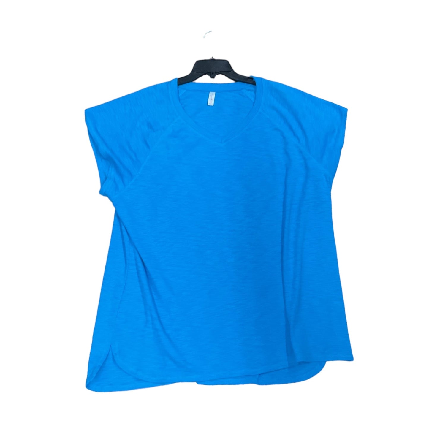 Blue Athletic Top Short Sleeve Exertek, Size 3x