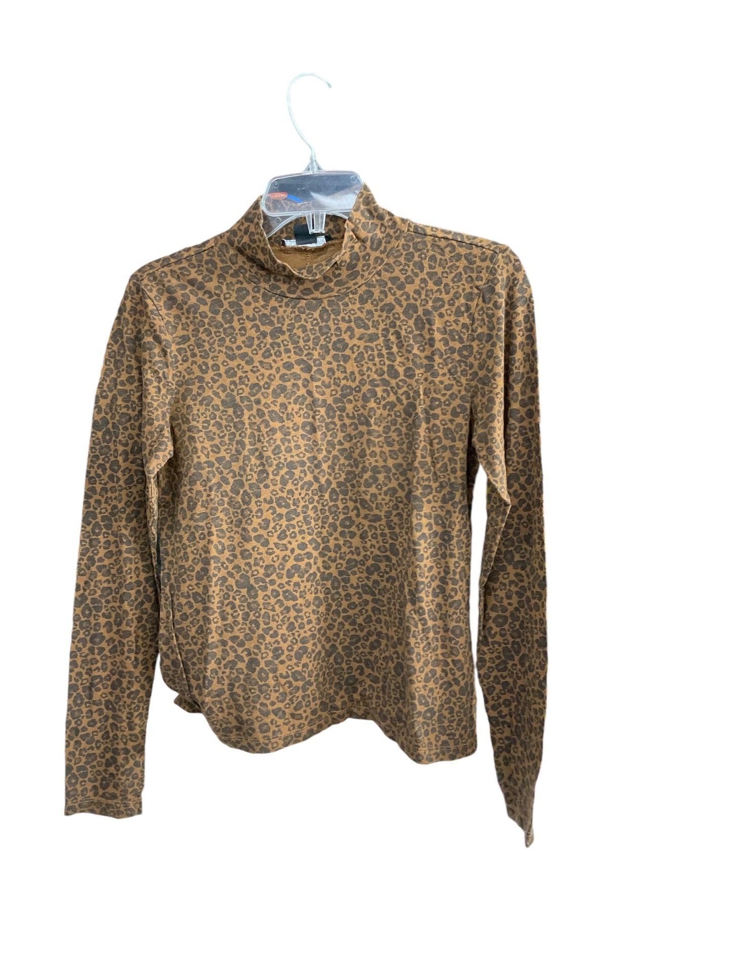 Top Long Sleeve By Sanctuary In Animal Print, Size: Xs