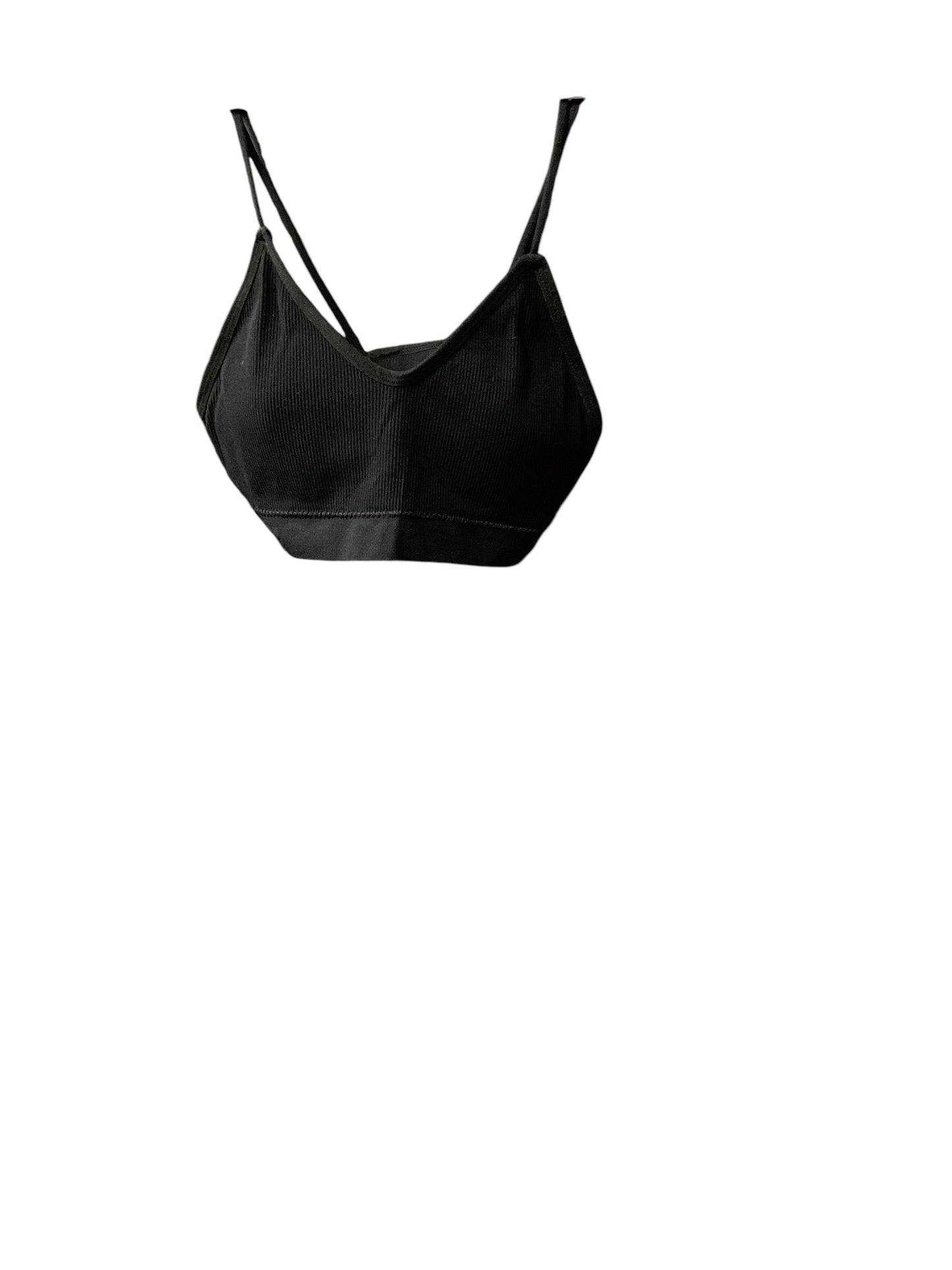 Athletic Bra By Clothes Mentor In Black, Size: S