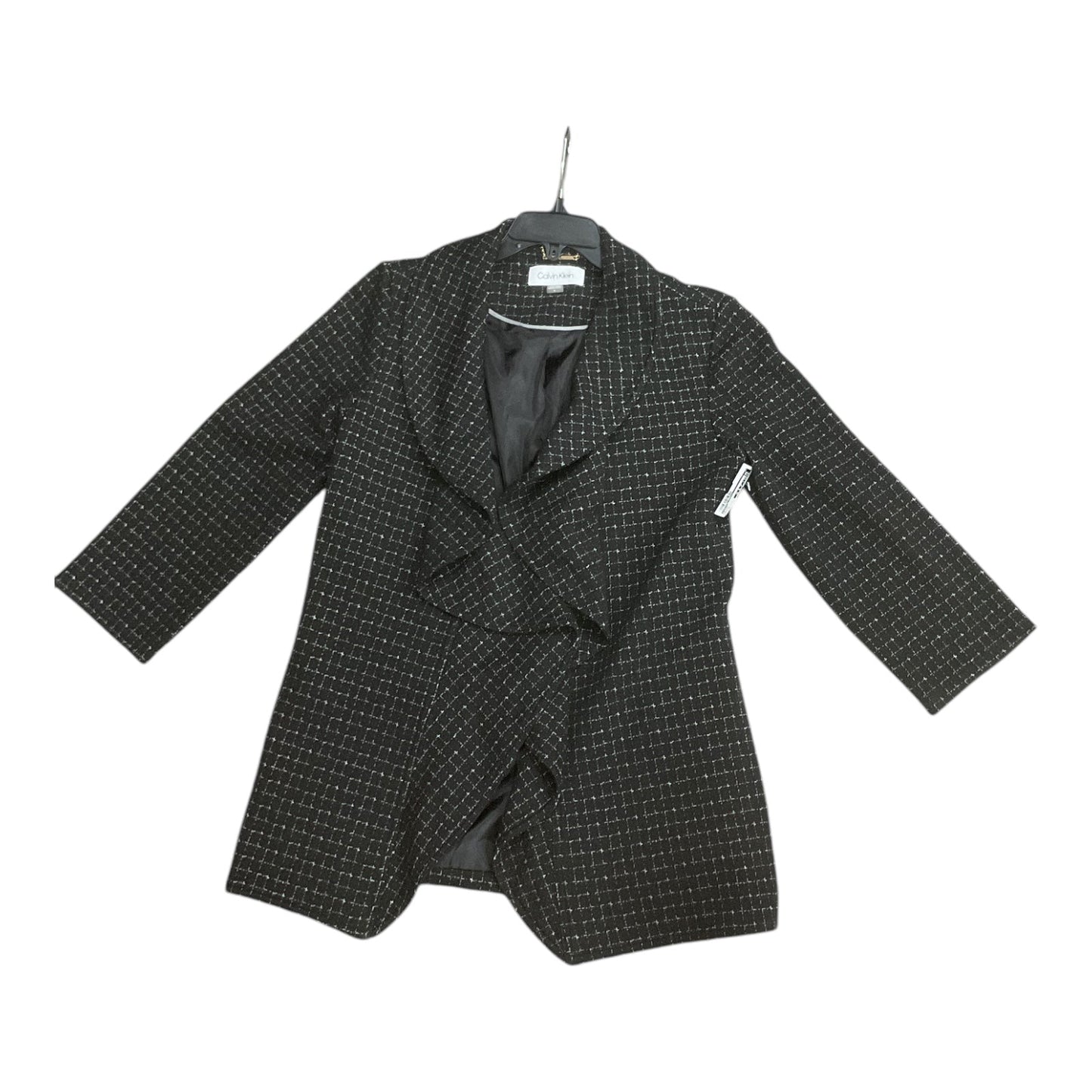 Blazer By Calvin Klein In Black, Size: 6