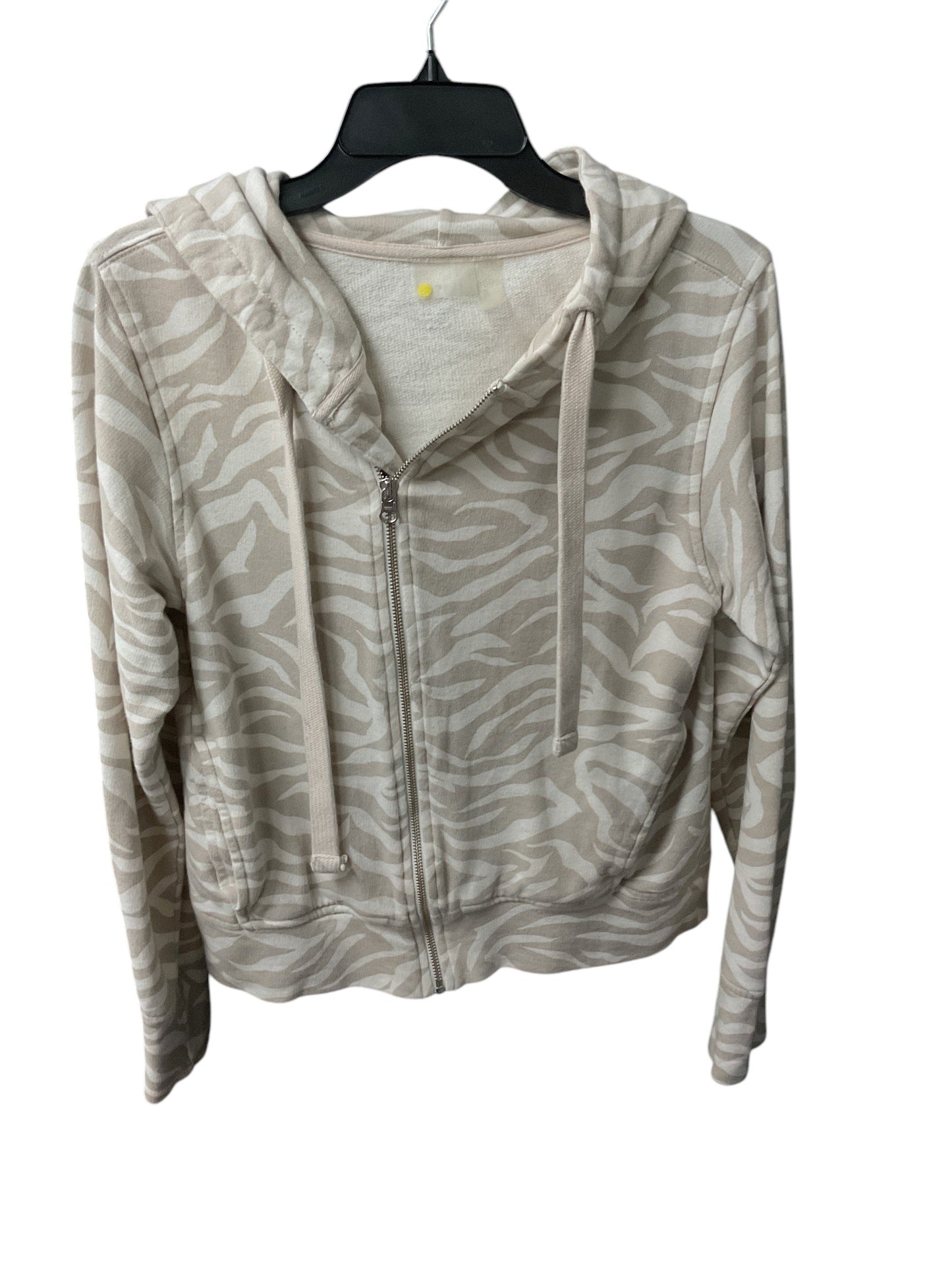 Athletic Jacket By Zella In Tan, Size: S