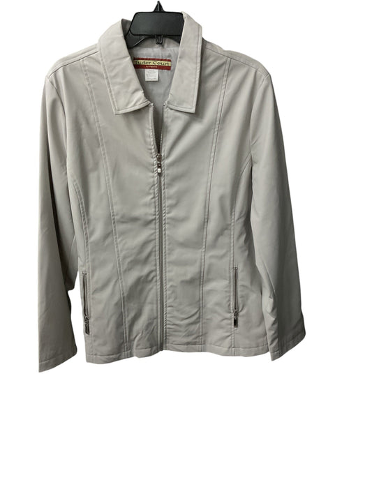 Jacket Other By Clothes Mentor In Grey, Size: L