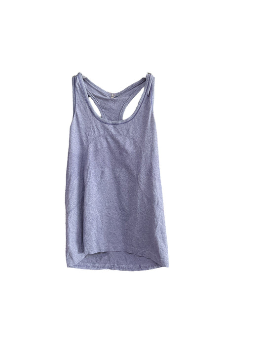 Athletic Tank Top By Lululemon In Blue, Size: 10