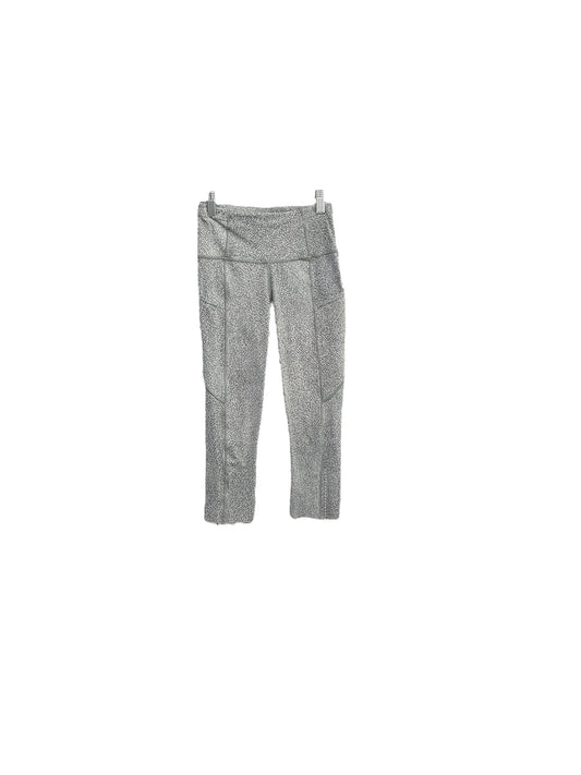 Athletic Capris By Lululemon In Grey, Size: 2