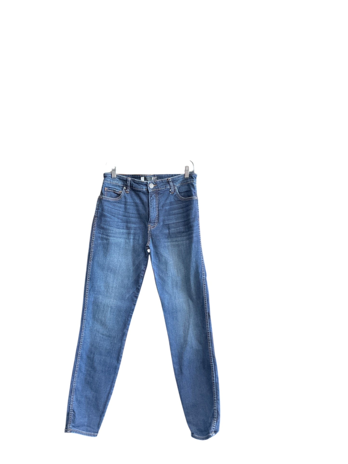 Jeans Skinny By Kut In Blue Denim, Size: 6