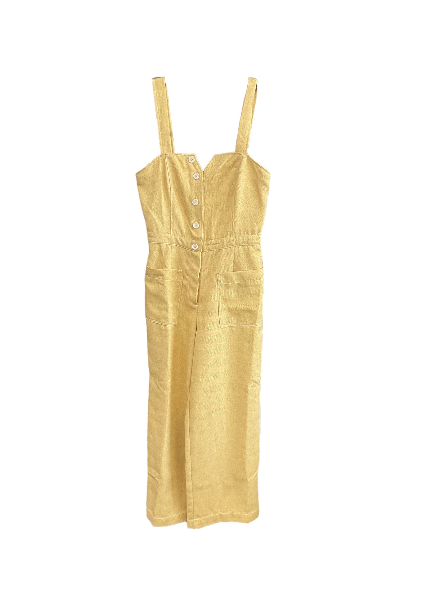 Jumpsuit By Moon River In Yellow, Size: S