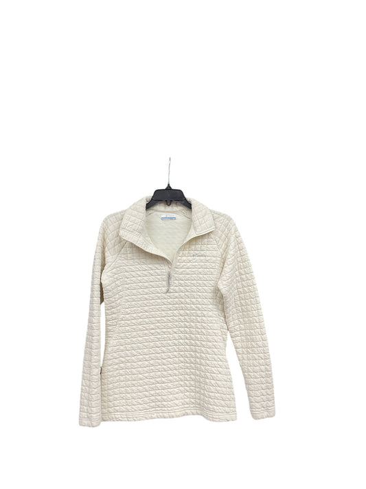 Sweatshirt Collar By Columbia In Cream, Size: S