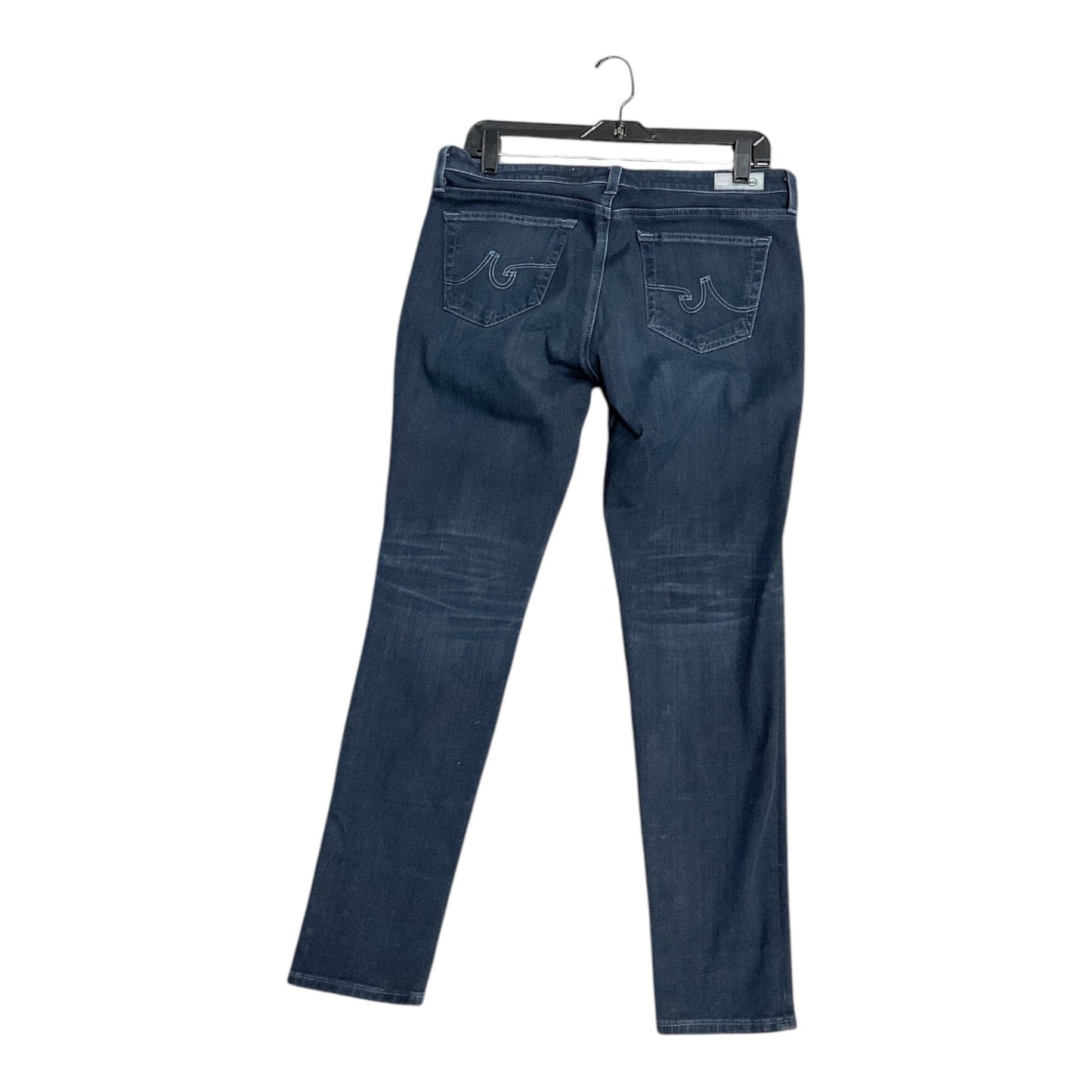 Jeans Skinny By Frame In Blue Denim, Size: 30