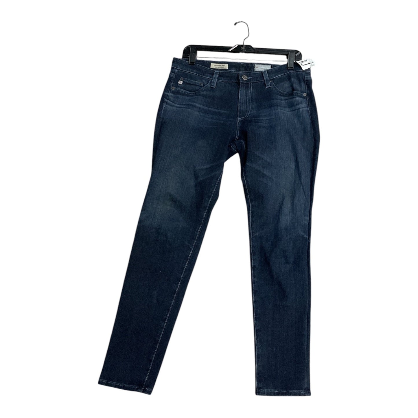 Jeans Straight By Ag Jeans In Blue Denim, Size: 30