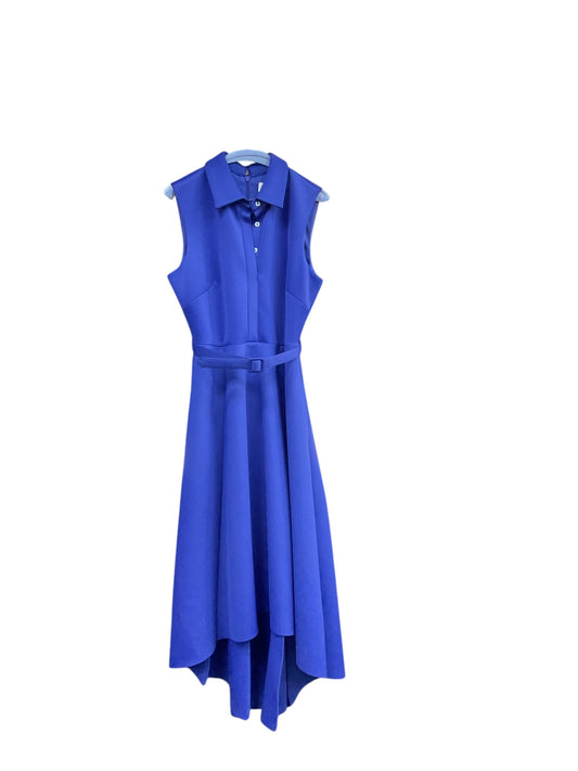 Dress Party Long By Badgley Mischka In Blue, Size: 10