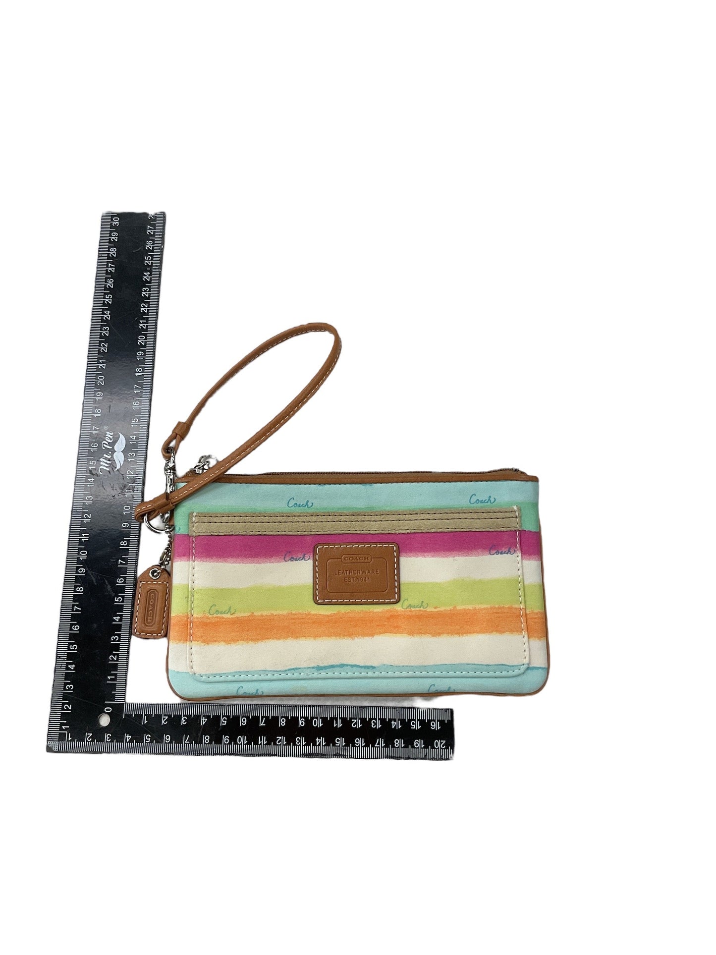 Wristlet Designer By Coach, Size: Medium