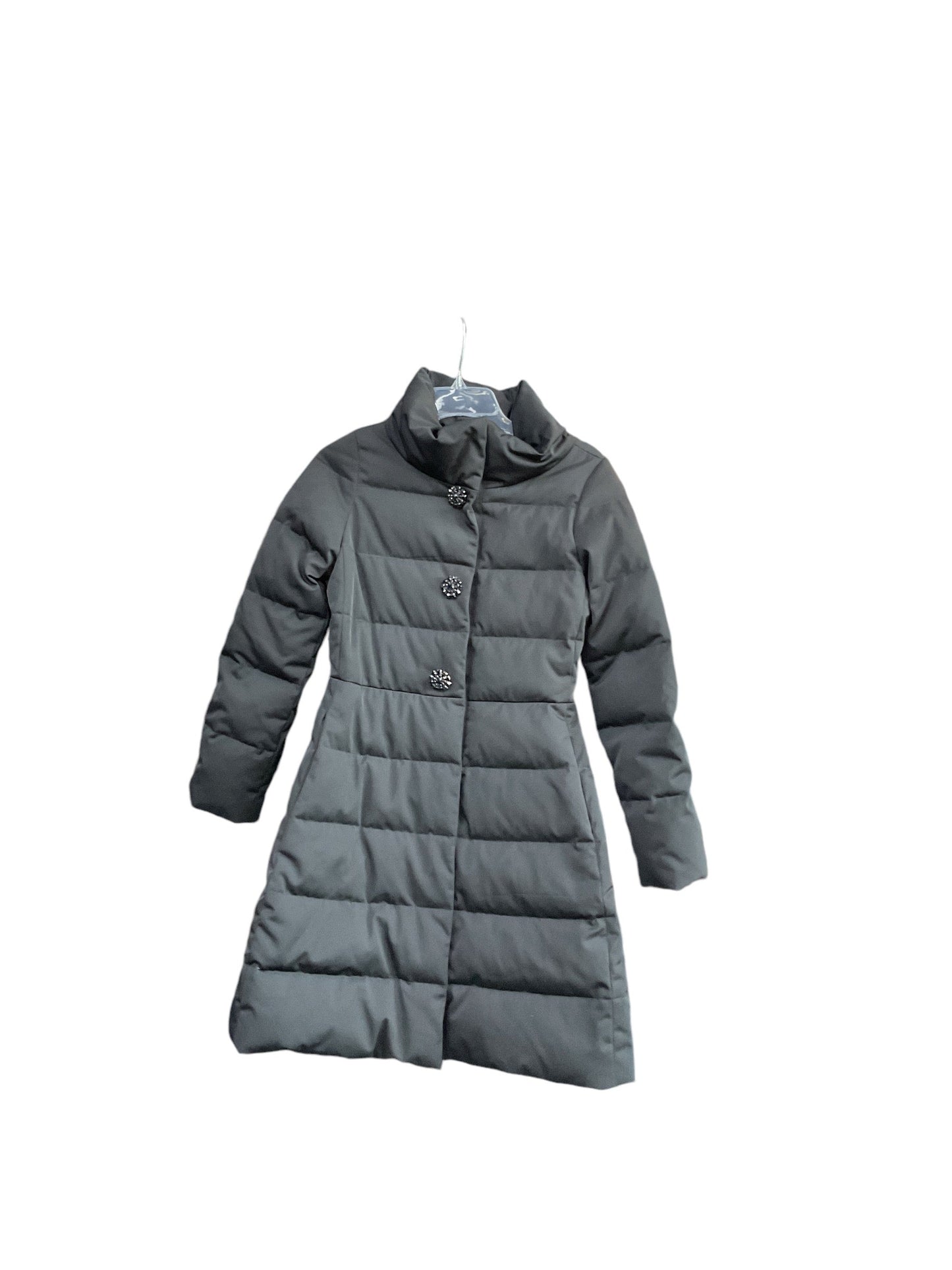 Coat Puffer & Quilted By Kate Spade In Black, Size: 2