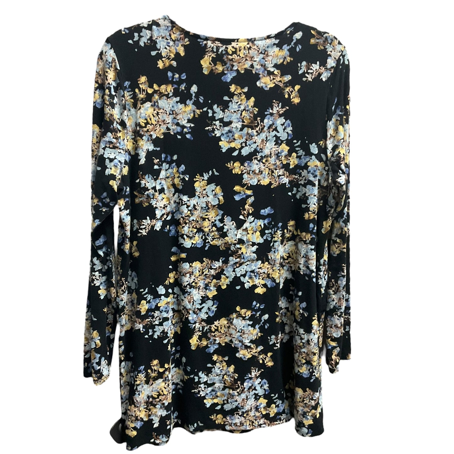 TOP LS by J. JILL In FLORAL PRINT, Size: M