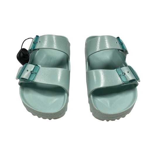 Sandals Designer By Birkenstock In Blue, Size:7