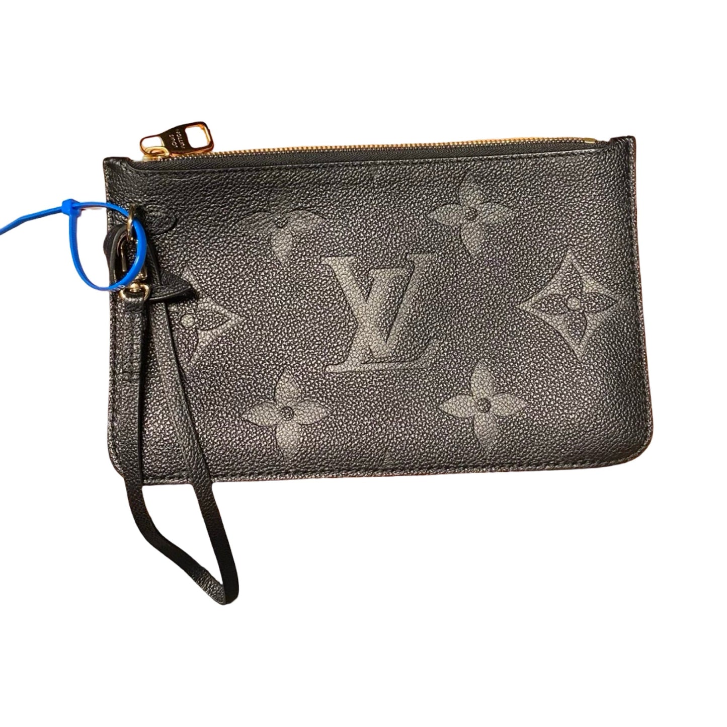 Wristlet Luxury Designer By Louis Vuitton In Black, Size:Medium