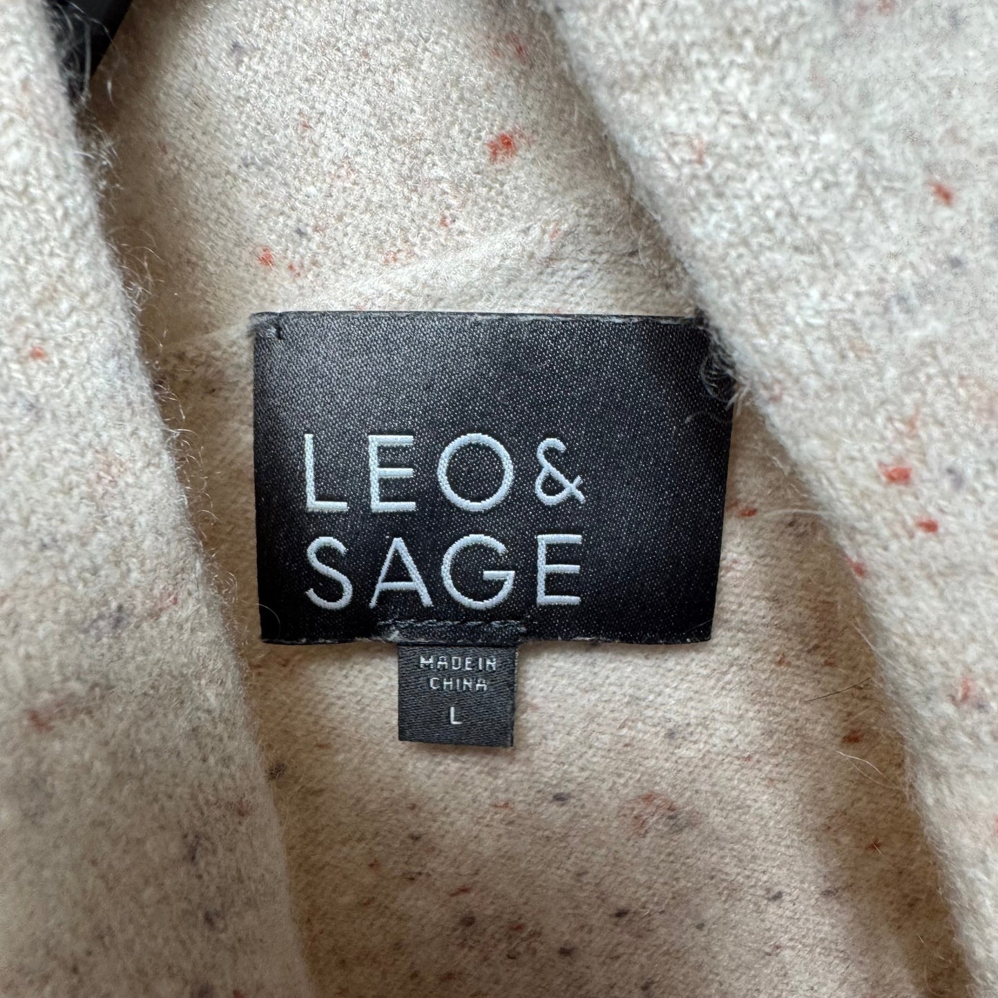 Sweater Cashmere By Leo & Sage In Cream, Size: L