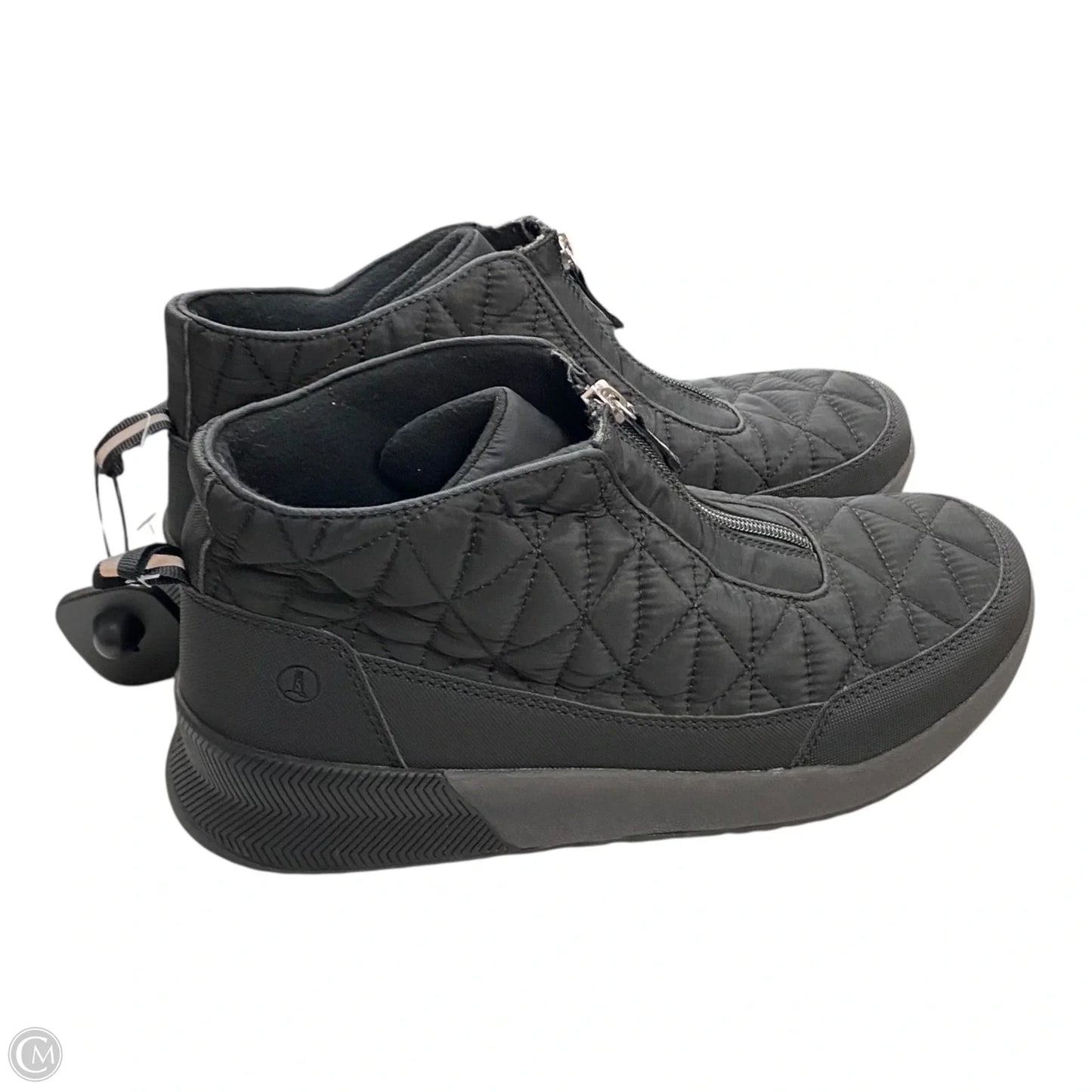 Boots Snow By Lands End In Black, Size: 9.5