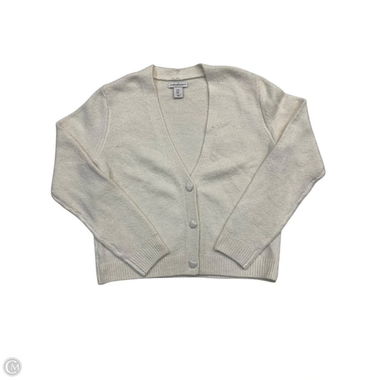 Sweater Cardigan By Cupcakes And Cashmere In Cream, Size: M