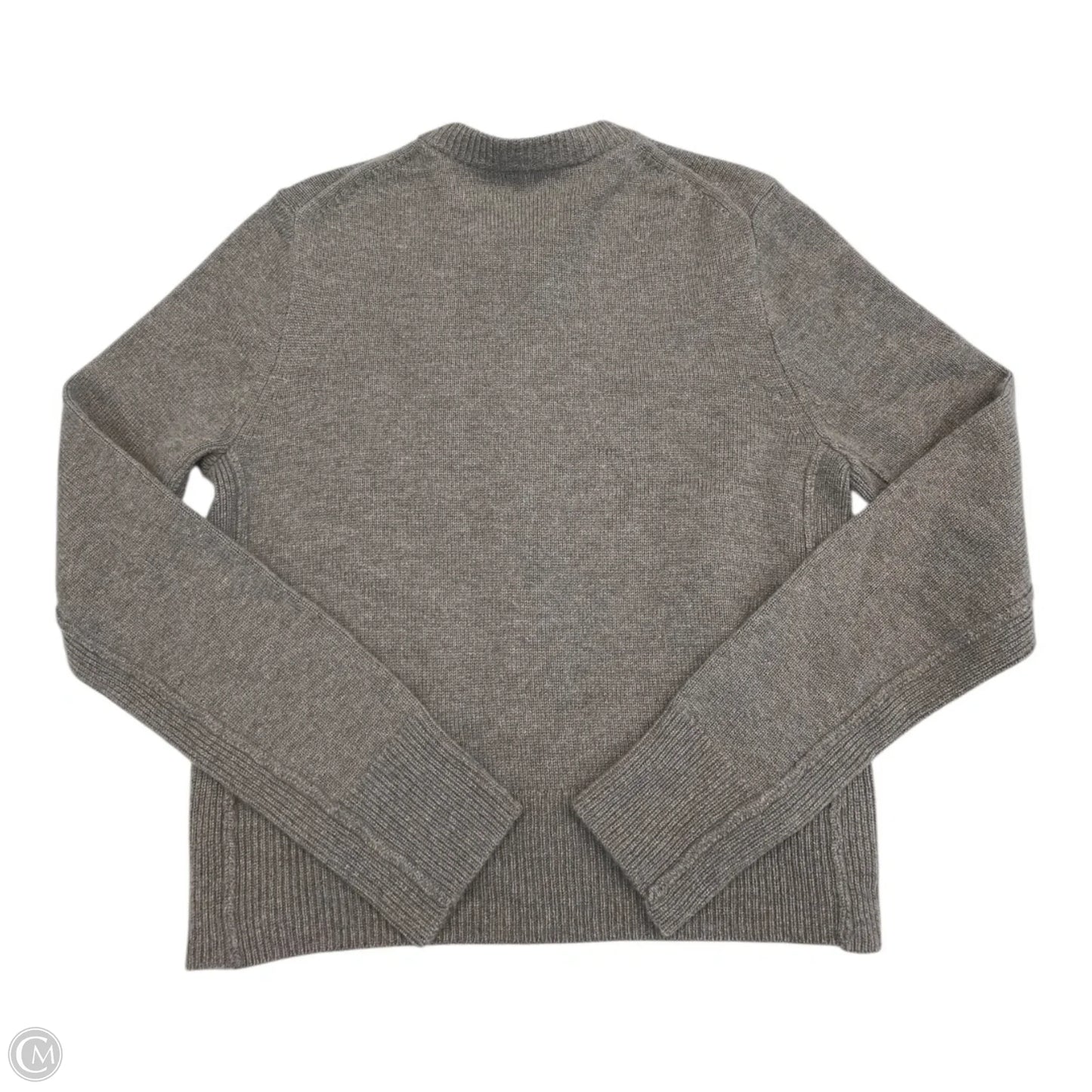 Sweater Cardigan By Design History In Grey, Size: S