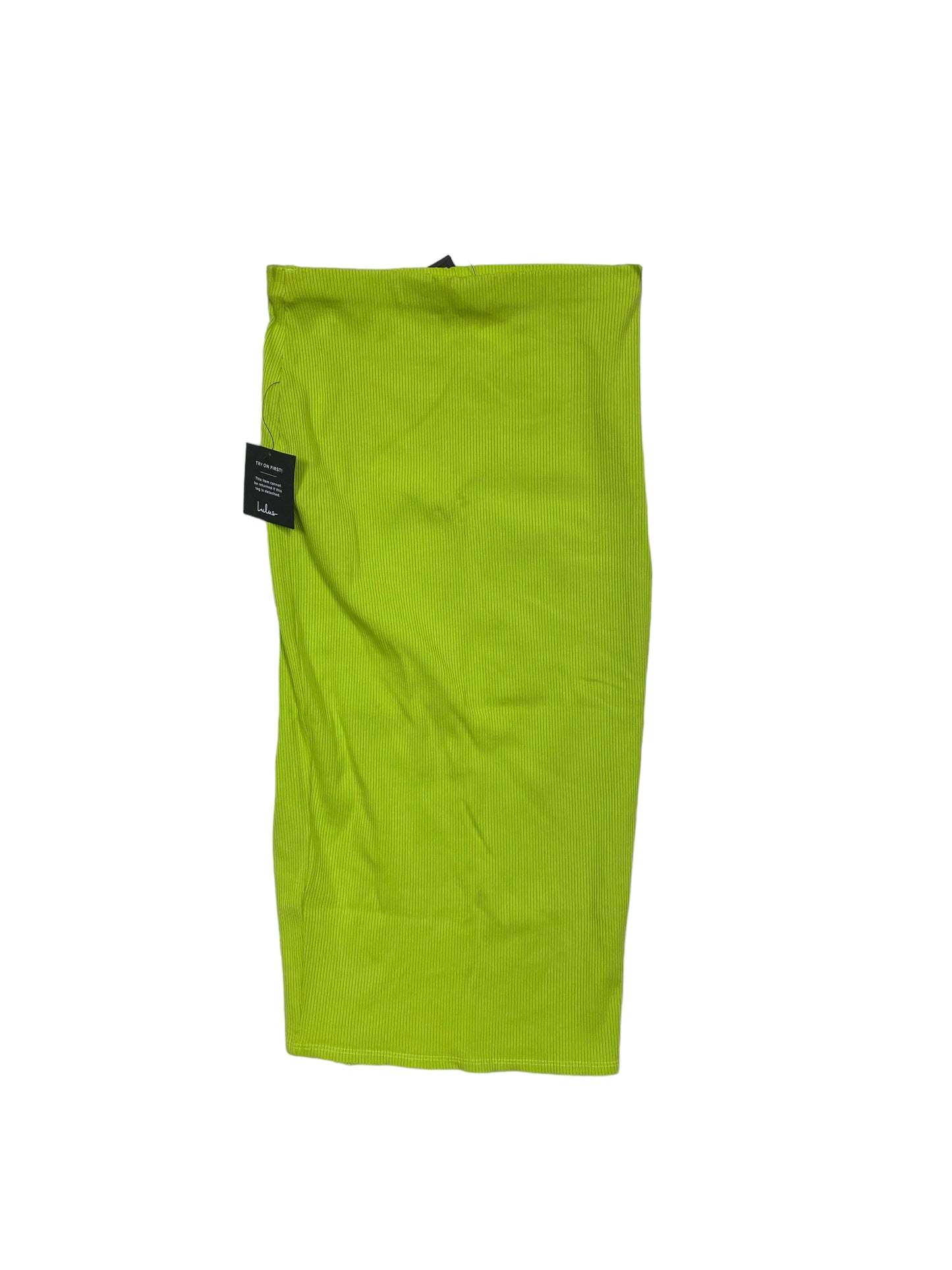 Green Skirt Midi Lulus, Size M