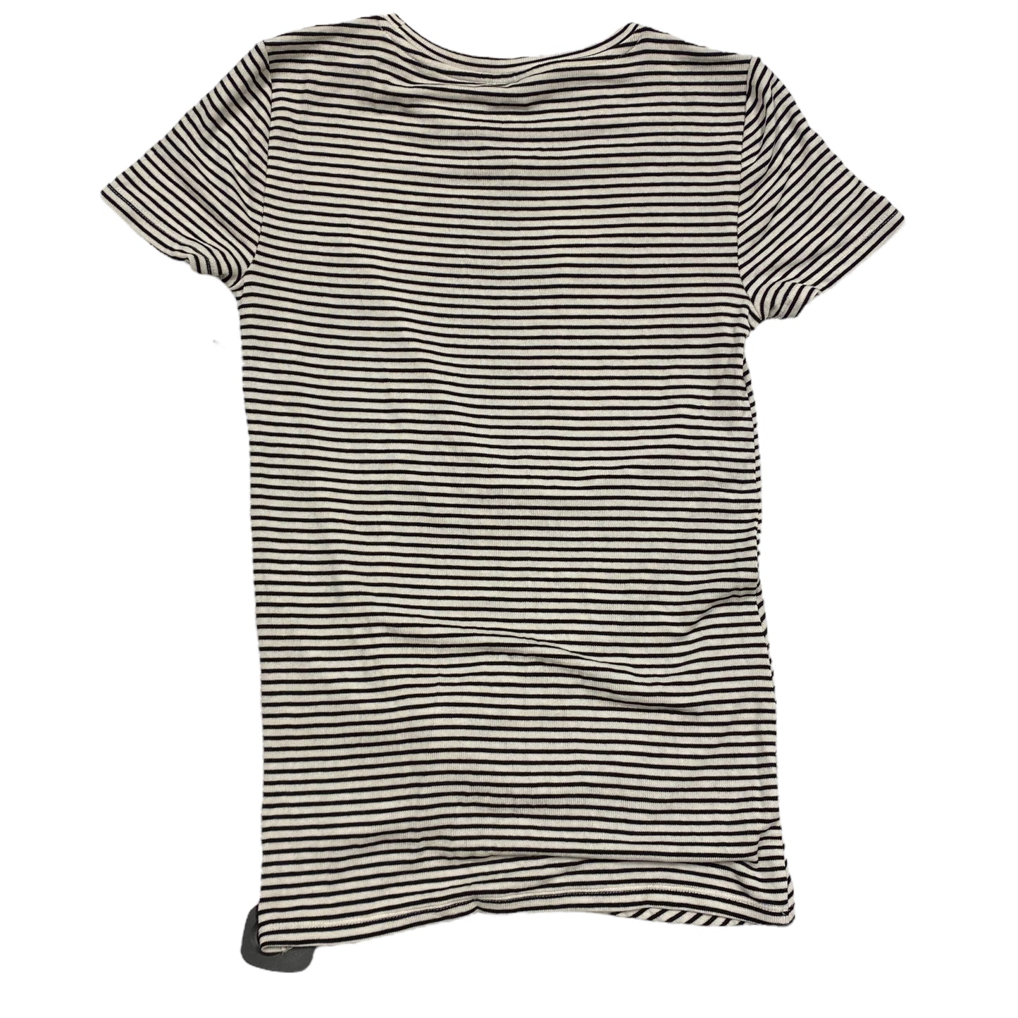 Striped Pattern Top Short Sleeve Ann Taylor, Size Xs