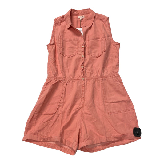 Pink Romper, Pact,, Size M