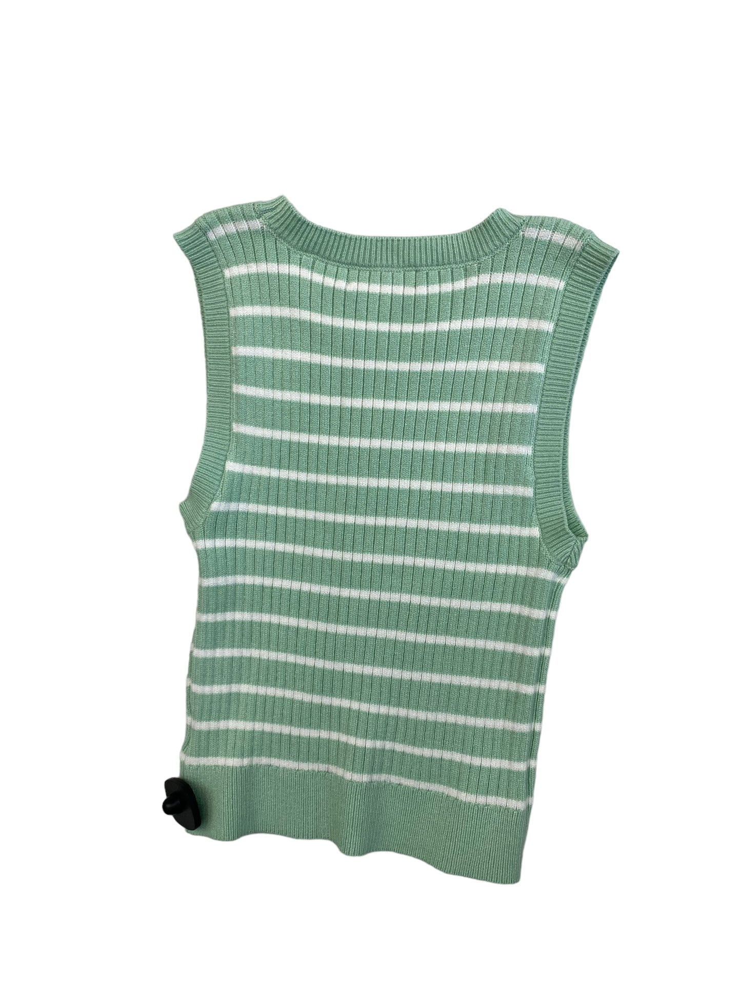 Green Top Sleeveless Steve Madden, Size M