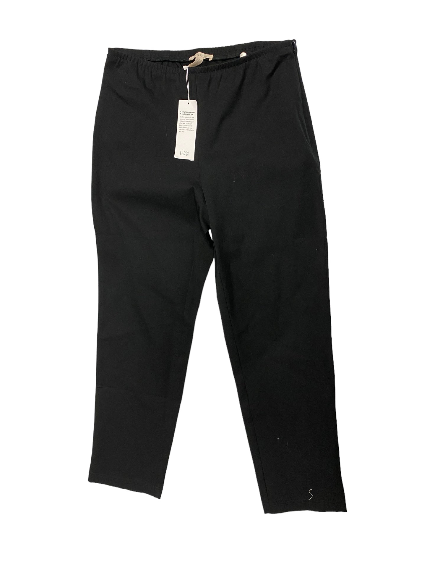 Black Pants Designer Eileen Fisher, Size Xs