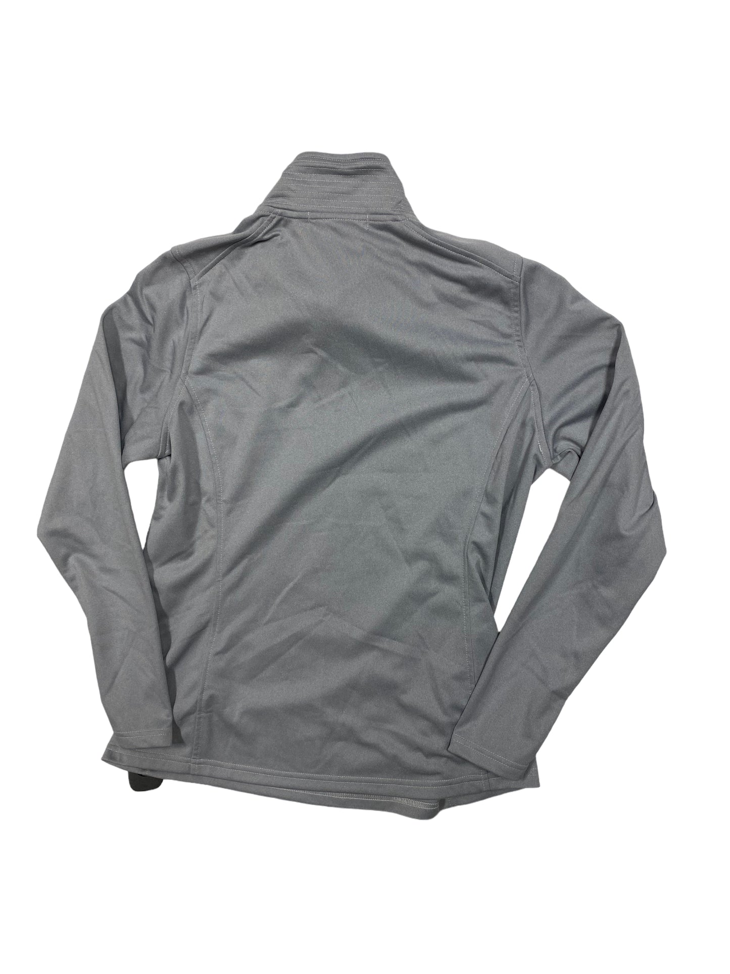 Grey Athletic Top Long Sleeve Collar The North Face, Size L