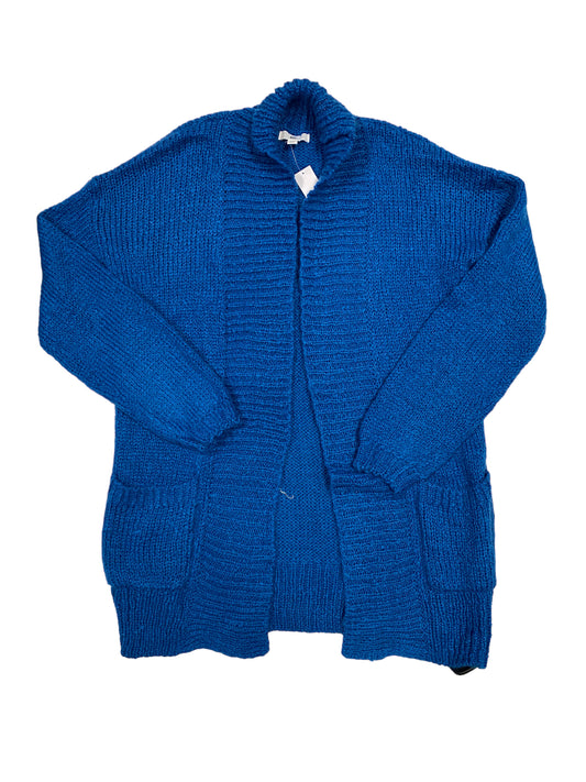 Sweater Cardigan By Bp In Blue, Size: Xs