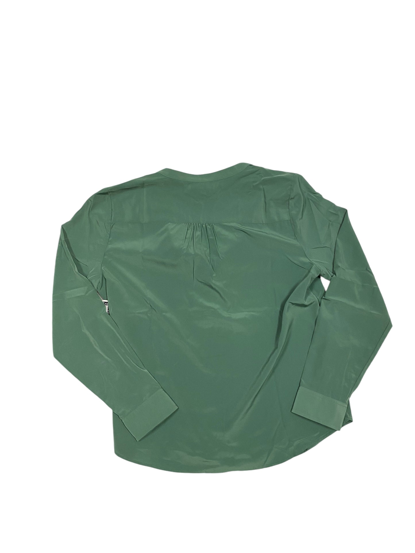 Top Long Sleeve By J. Crew In Green, Size: M