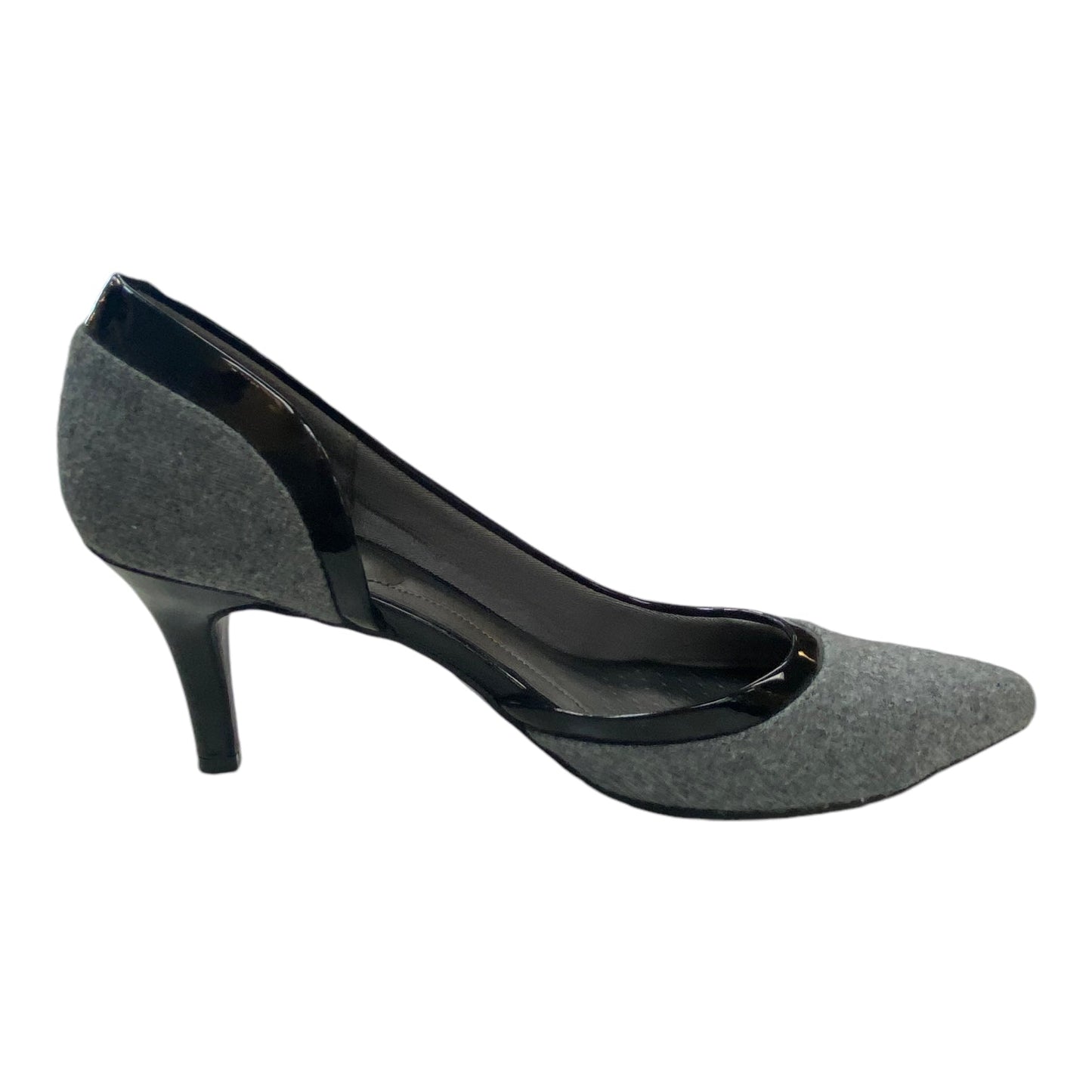 Shoes Heels Kitten By Life Stride In Grey, Size: 8