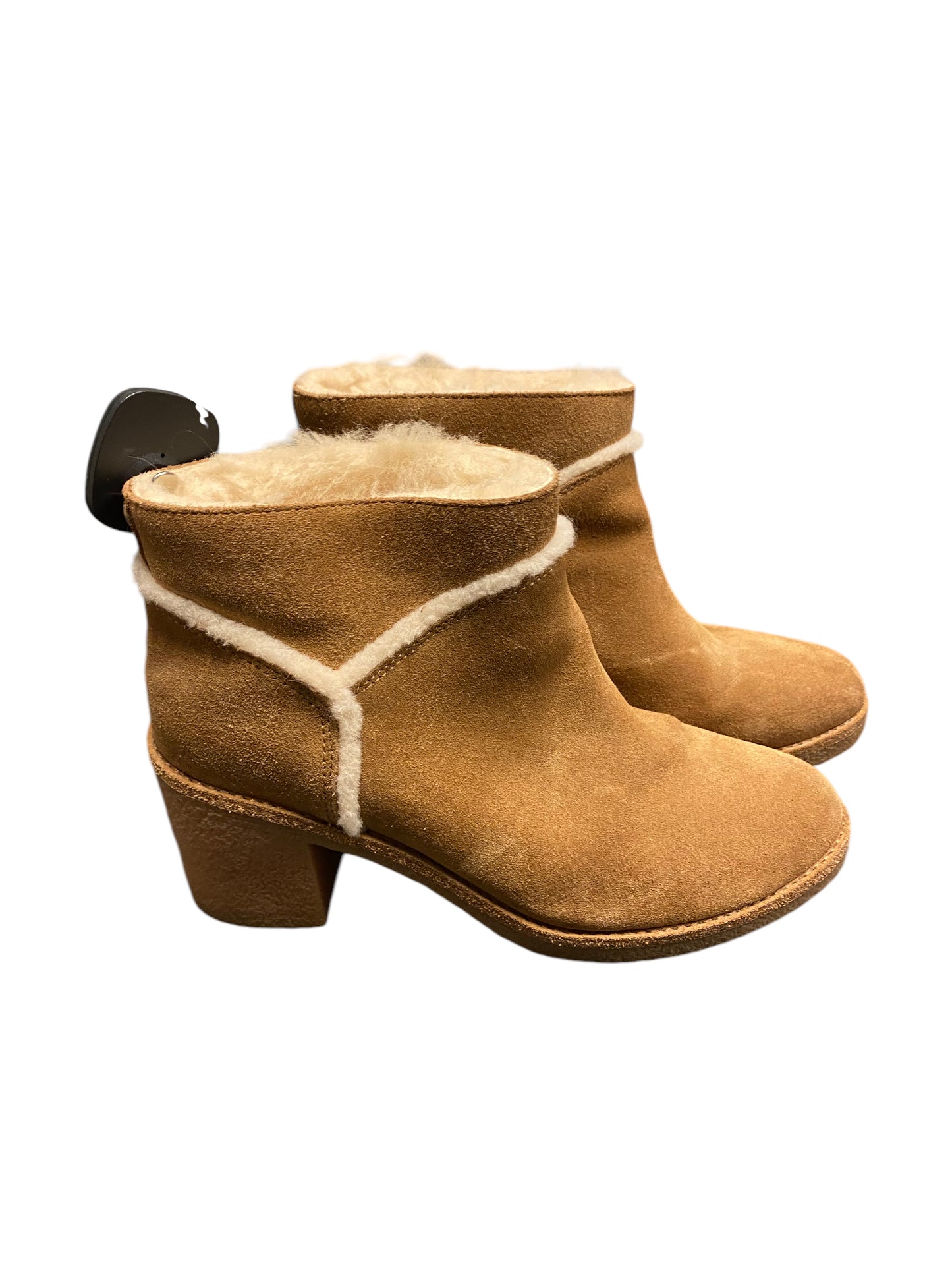 Boots Designer By Ugg In Tan, Size: 8