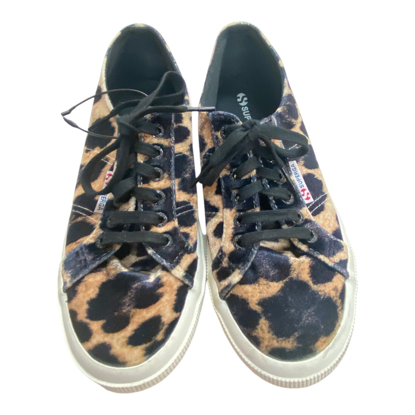 Shoes Athletic By Superga In Animal Print, Size: 8.5